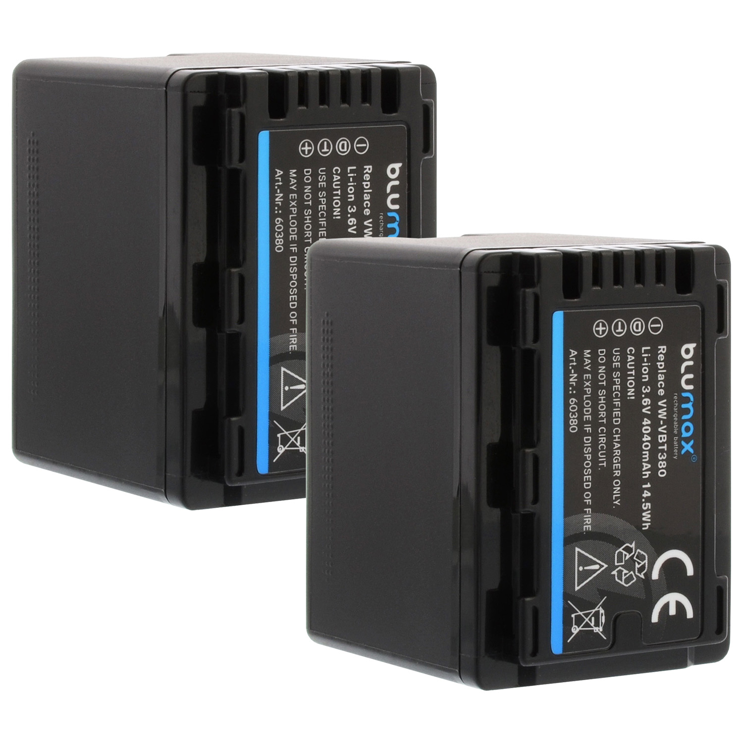 VW-VBT380 Micro USB Ladegerät Ladeschale für PANASONIC HC-WX979 VW-VBT190